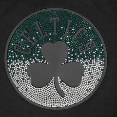 Boston Celtics Pro Standard Women's Jewels Boxy Cropped T-Shirt Black