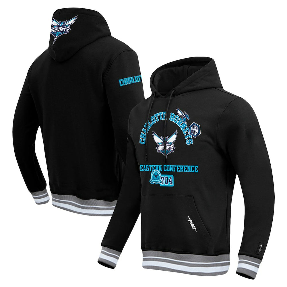 Charlotte Hornets Pro Standard Area Code Pullover Hoodie Black outlet