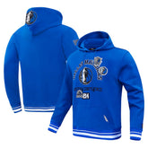 Dallas Mavericks Pro Standard Area Code Pullover Hoodie Blue