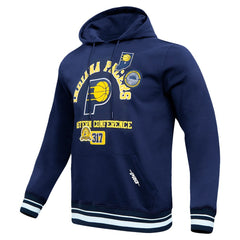Indiana Pacers Pro Standard Area Code Pullover Hoodie Navy outlet