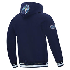 Minnesota Timberwolves Pro Standard Area Code Pullover Hoodie Navy outlet