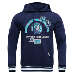 Minnesota Timberwolves Pro Standard Area Code Pullover Hoodie Navy outlet