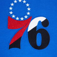 Philadelphia 76ers Pro Standard Split Logo Pullover Hoodie Royal