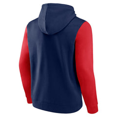 Minnesota Twins Fanatics Outline Fleece Pullover Hoodie - Navy Hoodies