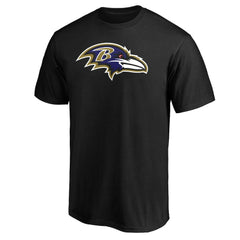 Baltimore Ravens Primary Logo T-Shirt - Black T-shirts