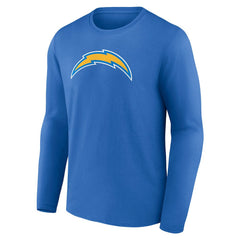 Los Angeles Chargers Primary Logo Long Sleeve T-Shirt - Powder Blue T-shirts