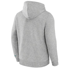 Miami Dolphins Legacy Fleece Pullover Hoodie - Heather Gray Hoodies