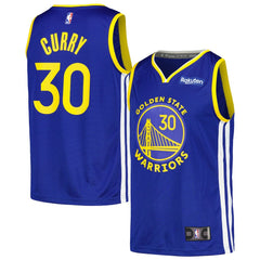 Stephen Curry Golden State Warriors Fast Break Player Badge Jersey Royal - Fanatics