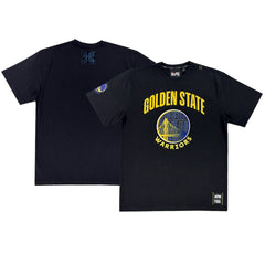 Golden State Warriors NBA x Two Hype Unisex Culture & Hoops T-Shirt - Black