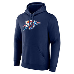 Oklahoma City Thunder Primary Logo Pullover Hoodie Navy outlet