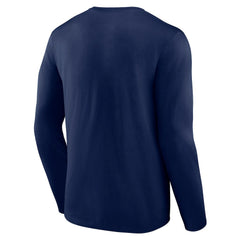 Oklahoma City Thunder Primary Logo Long Sleeve T-Shirt Navy outlet