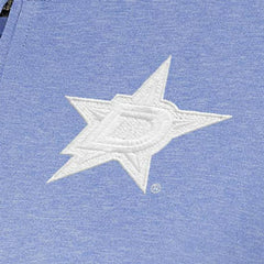 Dallas Stars Antigua Women's White Logo Mentor Quarter-Zip Jacket - Lavender | US 201249304