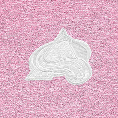 Colorado Avalanche Antigua White Logo Hunk Quarter-Zip Pullover - Pink | US 201249512