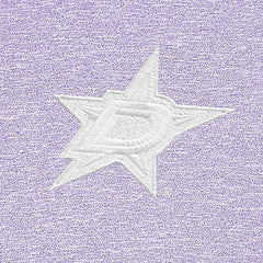 Dallas Stars Antigua White Logo Hunk Quarter-Zip Pullover - Lavender | US 201249517