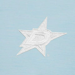 Dallas Stars Antigua White Logo Bright Quarter-Zip Pullover - Powder Blue | US 201249646