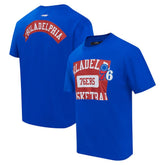 Philadelphia 76ers Pro Standard Made To Play Drop Shoulder T-Shirt Royal outlet