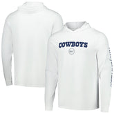 Dallas Cowboys Vineyard Vines Whale Dot Hoodie Long Sleeve T-Shirt - White Hoodies