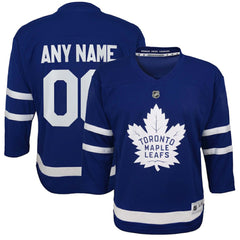 Toronto Maple Leafs Youth Home Replica Custom Jersey - Blue | US 201253610