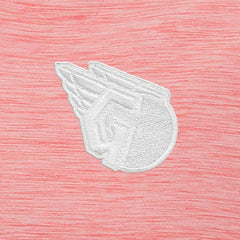 Cleveland Guardians Antigua Bright Quarter-Zip Pullover Top - Coral Pullover