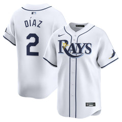 Yandy Diaz Tampa Bay Rays Nike Home Limited Player Jersey - White Jerseys