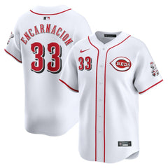 Christian Encarnacion-Strand Cincinnati Reds Nike Home Limited Player Jersey - White Jerseys