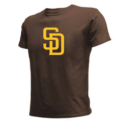 San Diego Padres Stitches Youth Team Logo T-Shirt - Brown T-shirts