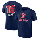 Jarren Duran Boston Red Sox Fastball Player Name & Number T-Shirt - Navy T-shirts