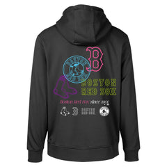 Boston Red Sox Levelwear Podium Vintage Pullover Hoodie - Black Hoodies