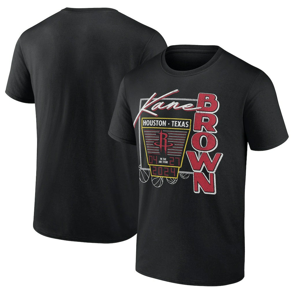 Kane Brown x Houston Rockets T-Shirt Black - Fanatics