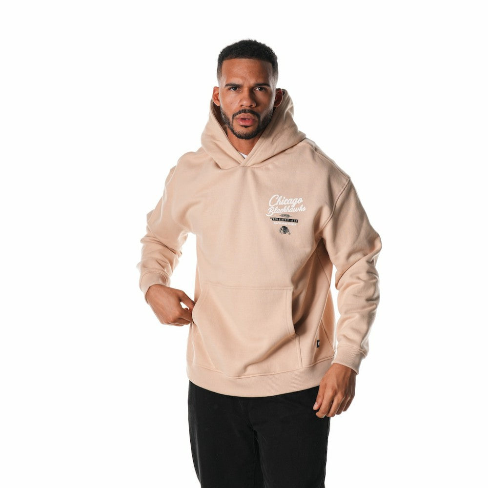 Chicago Blackhawks The Wild Collective Unisex Pullover Hoodie - Cream | US 201271298
