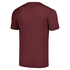 Washington Commanders Homage Unisex 2024 Team Draft Tri-Blend T-Shirt - Heather Burgundy T-shirts