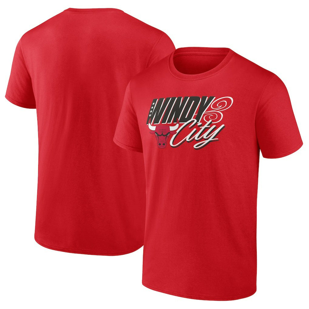 Chicago Bulls Full Court Press T-Shirt Red