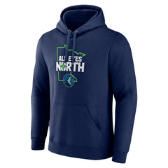 Minnesota Timberwolves Pick & Roll Coverage Pullover Hoodie Navy