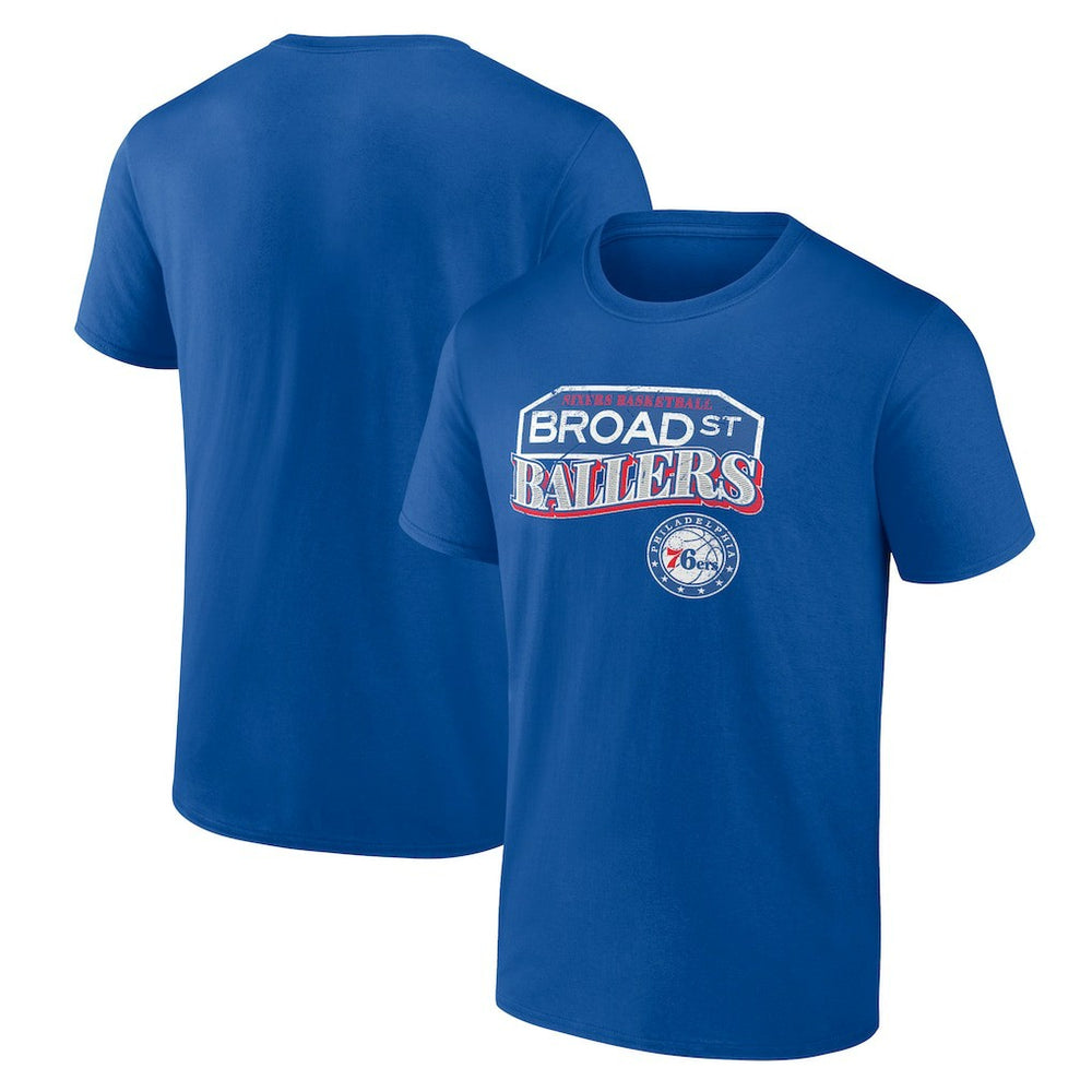 Philadelphia 76ers Pick & Roll Coverage T-Shirt Royal outlet
