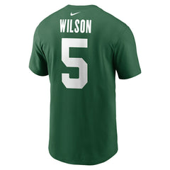 Garrett Wilson New York Jets Name & Number T-Shirt - Green T-shirts