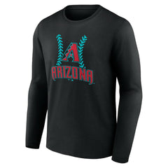 Corbin Carroll Arizona Diamondbacks Name & Number Fastball Long Sleeve T-Shirt - Black T-shirts