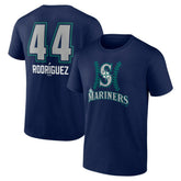 Julio Rodríguez Seattle Mariners Name & Number Fastball T-Shirt - Navy T-shirts
