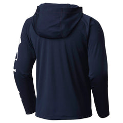 Milwaukee Brewers Columbia Youth Terminal Tackle Long Sleeve Hoodie T-Shirt - Navy Hoodies