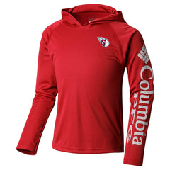 Cleveland Guardians Columbia Youth Terminal Tackle Long Sleeve Hoodie T-Shirt - Red Hoodies