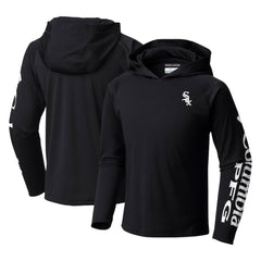 Chicago White Sox Columbia Youth Terminal Tackle Long Sleeve Hoodie T-Shirt - Black Hoodies