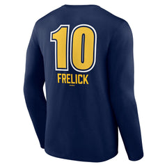 Sal Frelick Milwaukee Brewers Name & Number Fastball Long Sleeve T-Shirt - Navy T-shirts