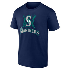 J.P. Crawford Seattle Mariners Name & Number Fastball T-Shirt - Navy T-shirts