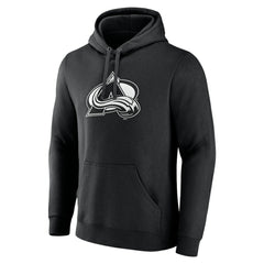 Colorado Avalanche Personalized Name & Number Monochrome Pullover Hoodie - Black | US 201281459