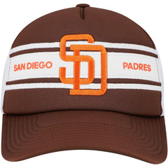 San Diego Padres Sideline Trucker Adjustable Hat - Brown Hats