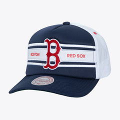 Boston Red Sox Sideline Trucker Adjustable Hat - Navy Hats