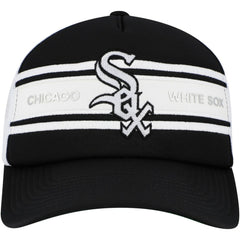 Chicago White Sox Sideline Trucker Adjustable Hat - Black Hats