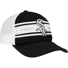 Chicago White Sox Sideline Trucker Adjustable Hat - Black Hats
