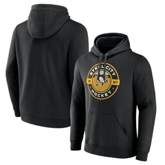 Pittsburgh Penguins Native Pullover Hoodie - Black | US 201291237