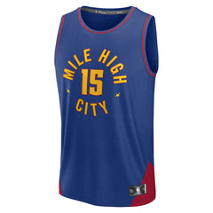 Nikola Jokic Denver Nuggets Youth Fast Break Replica Player Jersey Statement Editi- Blue - Fanatics