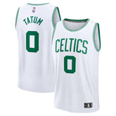 Jayson Tatum Boston Celtics Youth Fast Break Replica Player Jersey Association Edition White - Fanatics